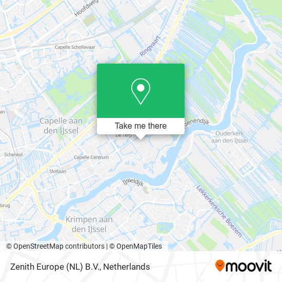 Zenith Europe (NL) B.V. Karte