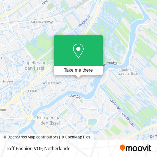 Toff Fashion VOF map