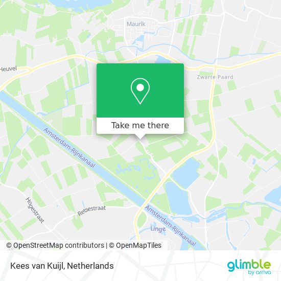 Kees van Kuijl map