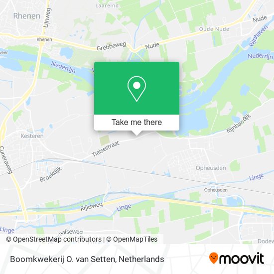 Boomkwekerij O. van Setten map