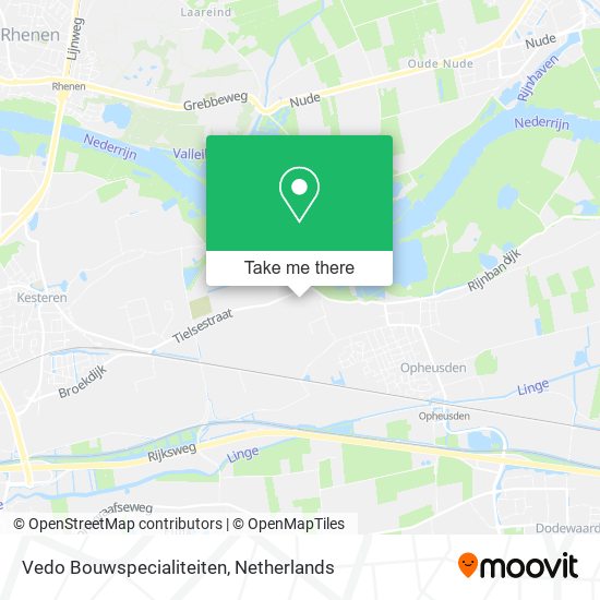 Vedo Bouwspecialiteiten map