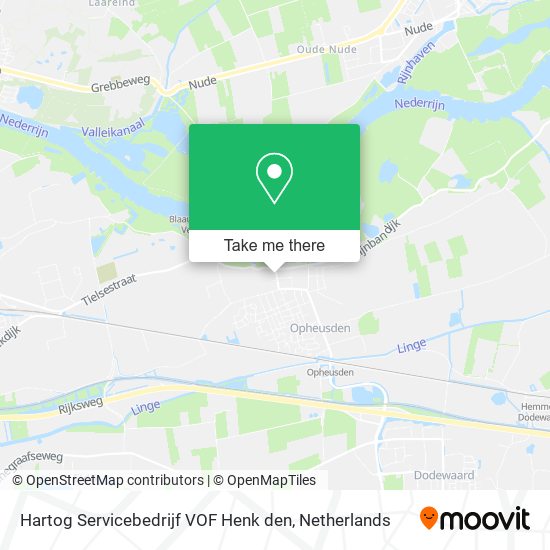 Hartog Servicebedrijf VOF Henk den map