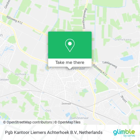 Pgb Kantoor Liemers Achterhoek B.V. Karte