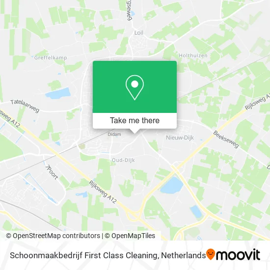 Schoonmaakbedrijf First Class Cleaning Karte