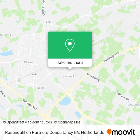 Rosendahl en Partners Consultancy BV map