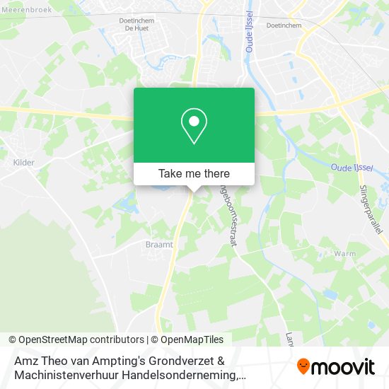 Amz Theo van Ampting's Grondverzet & Machinistenverhuur Handelsonderneming map