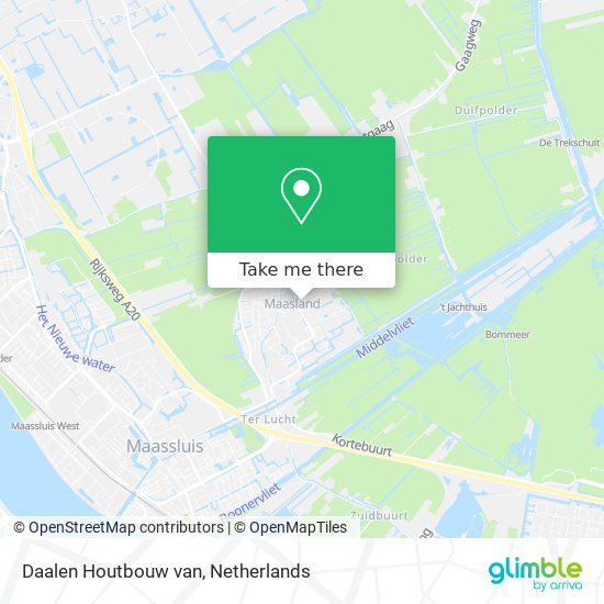 Daalen Houtbouw van map