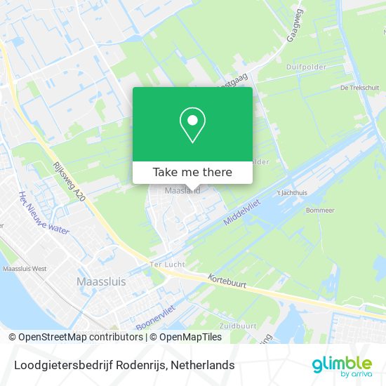 Loodgietersbedrijf Rodenrijs map