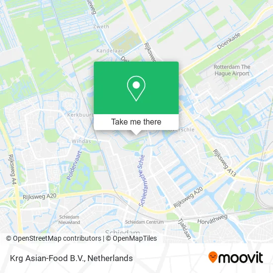 Krg Asian-Food B.V. map