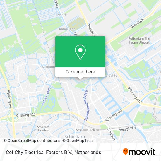 Cef City Electrical Factors B.V. map