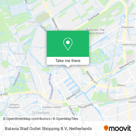 Batavia Stad Outlet Shopping B.V. map
