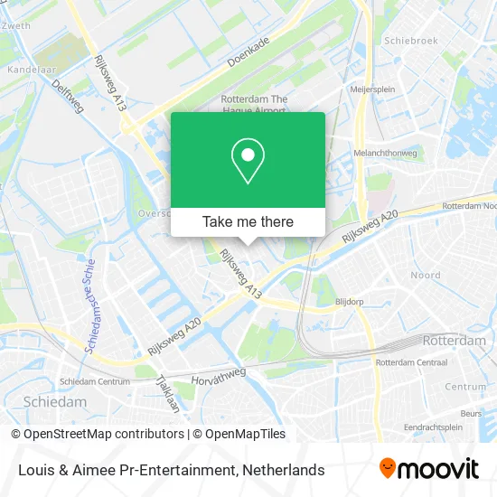 Louis & Aimee Pr-Entertainment map