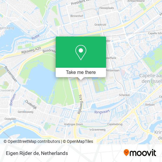 Eigen Rijder de map