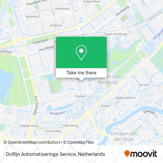 Dolfijn Automatiserings Service map