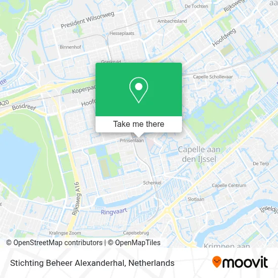 Stichting Beheer Alexanderhal map