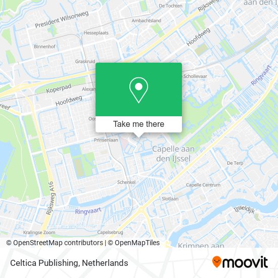 Celtica Publishing map