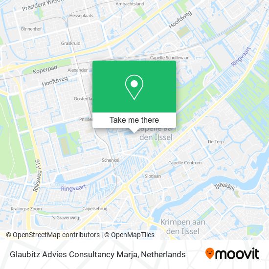 Glaubitz Advies Consultancy Marja map