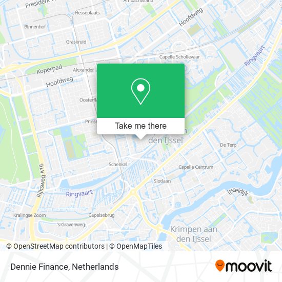 Dennie Finance map