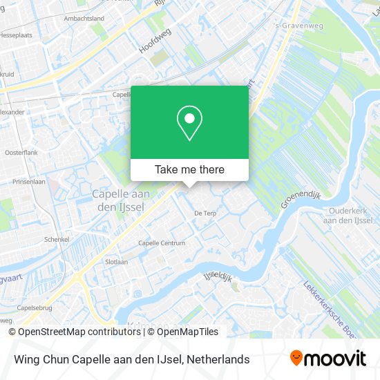 Wing Chun Capelle aan den IJsel map