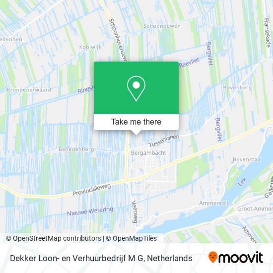 Dekker Loon- en Verhuurbedrijf M G map