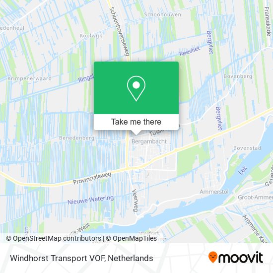 Windhorst Transport VOF map