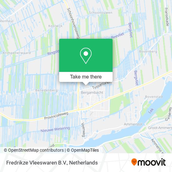 Fredrikze Vleeswaren B.V. map