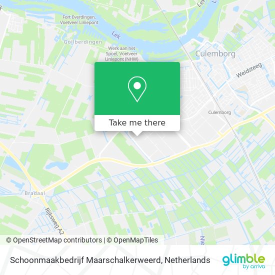 Schoonmaakbedrijf Maarschalkerweerd map