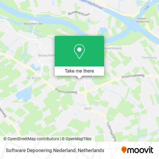 Software Deponering Nederland Karte