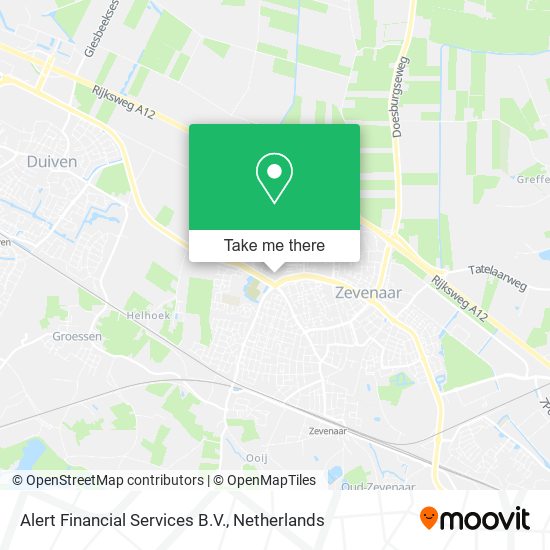 Alert Financial Services B.V. map