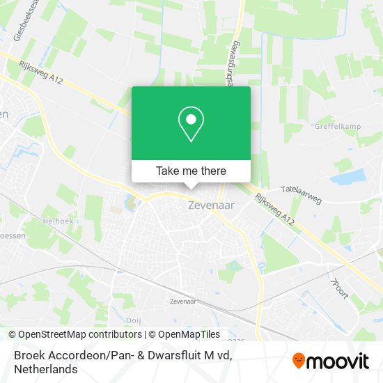 Broek Accordeon / Pan- & Dwarsfluit M vd map