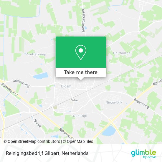 Reinigingsbedrijf Gilbert map