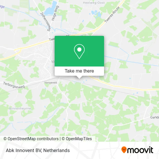 Abk Innovent BV map