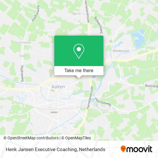 Henk Jansen Executive Coaching map