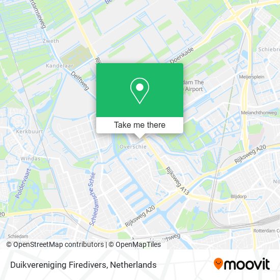 Duikvereniging Firedivers map