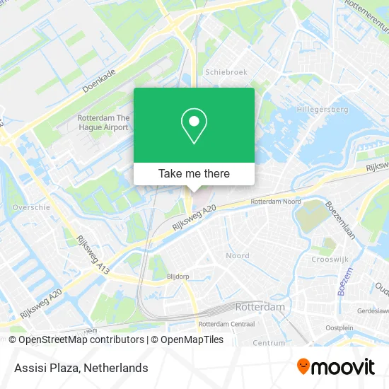 Assisi Plaza map