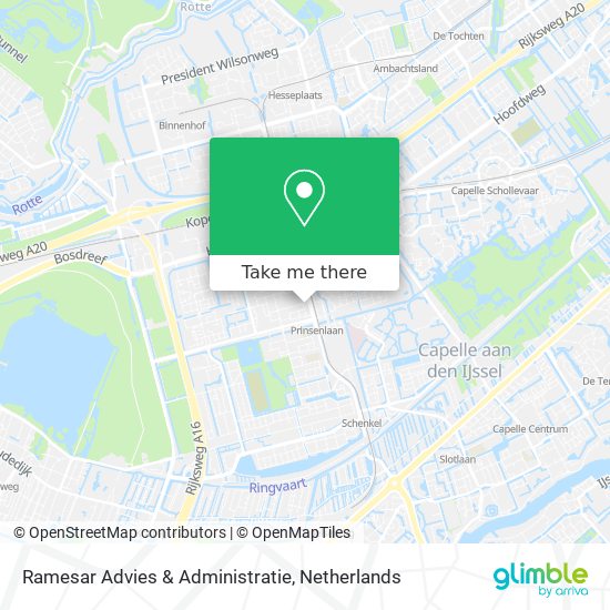 Ramesar Advies & Administratie Karte