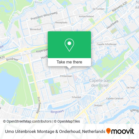 Umo Uitenbroek Montage & Onderhoud map