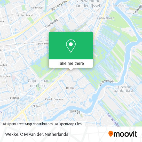 Wekke, C M van der map