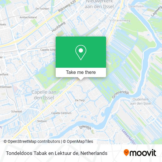 Tondeldoos Tabak en Lektuur de map