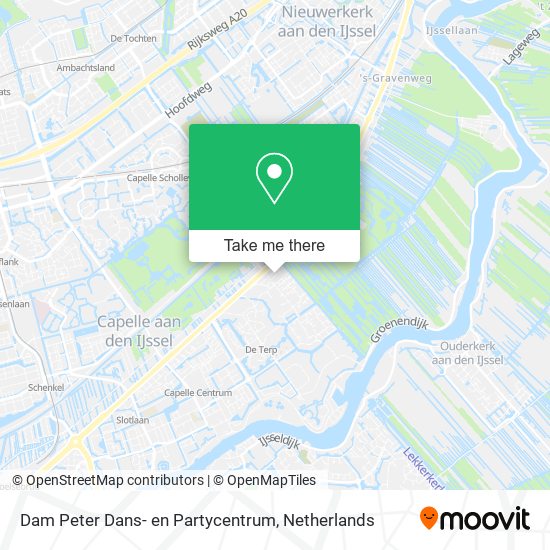 Dam Peter Dans- en Partycentrum map