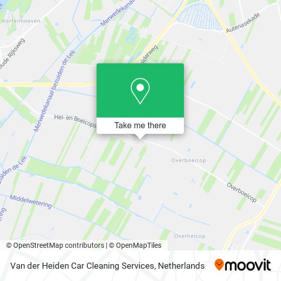 Van der Heiden Car Cleaning Services map