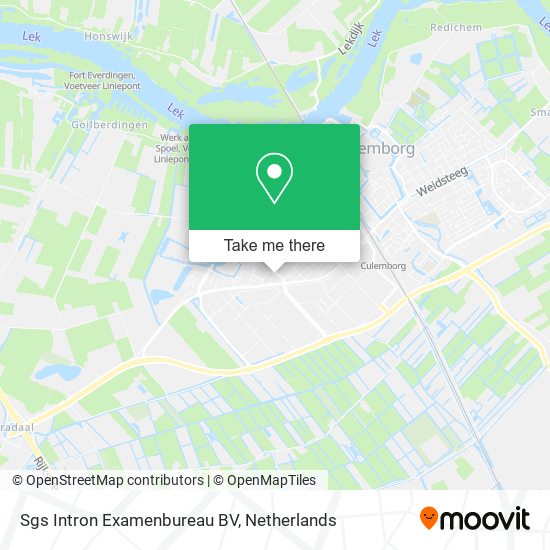 Sgs Intron Examenbureau BV map