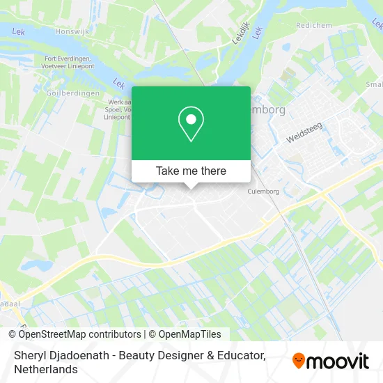 Sheryl Djadoenath - Beauty Designer & Educator map