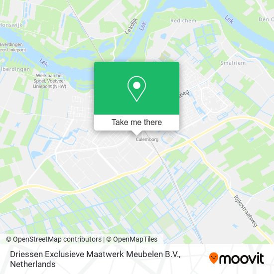 Driessen Exclusieve Maatwerk Meubelen B.V. map