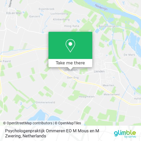 Psychologenpraktijk Ommeren EO M Mous en M Zwering map