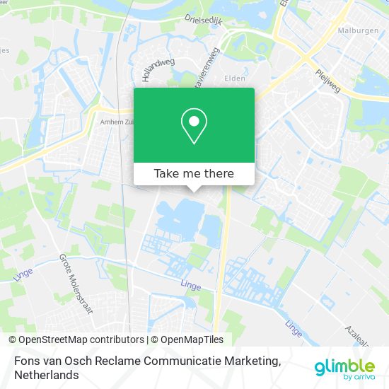 Fons van Osch Reclame Communicatie Marketing Karte
