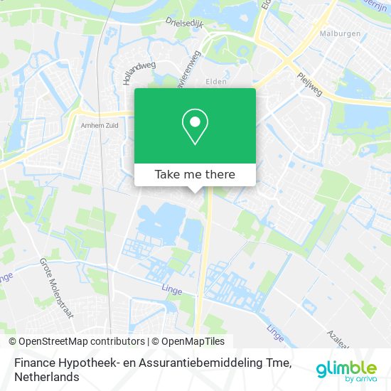 Finance Hypotheek- en Assurantiebemiddeling Tme Karte