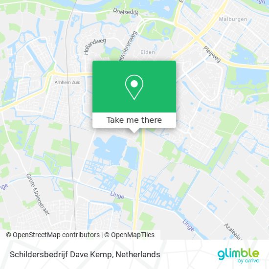 Schildersbedrijf Dave Kemp map