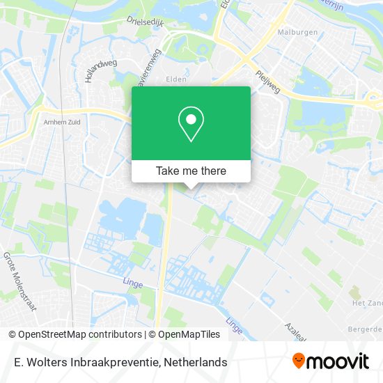 E. Wolters Inbraakpreventie Karte