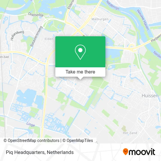 Piq Headquarters map